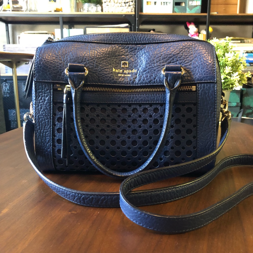 Kate Spade Bowling Bag With Detachable Strap